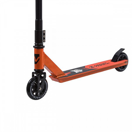 Самокат Novatrack Wolf EL 110P.WOLF.BOR9 Black/Orange