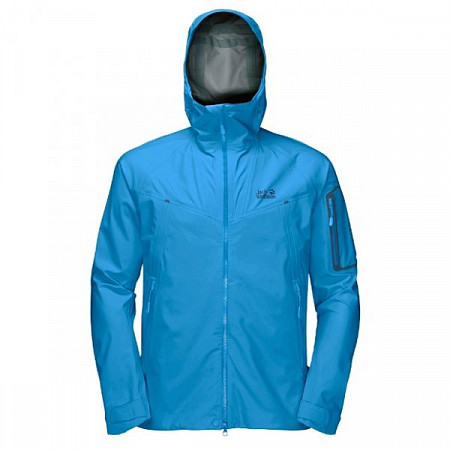 На картинке изображен Куртка мужская Jack Wolfskin Exolight Men 1109101 blue Куртка мужская Jack Wolfskin Exolight Men 1109101 blue