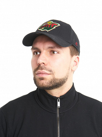 Бейсболка Atributika&Club NHL Minnesota Wild black