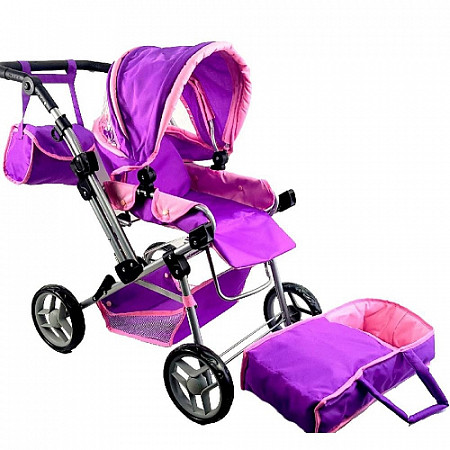 На картинке изображен Коляска для кукол Melogo 9368-1 1 шт. (в ассортименте) Коляска для кукол Melogo 9368-1 1 шт. (в ассортименте)