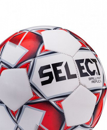 Мяч футзальный Select Brillant Replica №5 White/Red/Grey