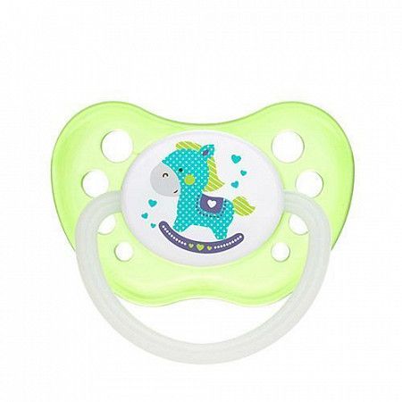 Пустышка Canpol babies Toys Латексная Ортодонтическая 18+ мес. (23/261) green