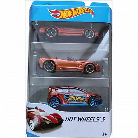 Набор машинок Hot Wheels 3 шт. (K5904) №9