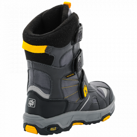 На картинке изображен Сапоги детские Jack Wolfskin Boys Snow Diver Texapore burly yellow XT Сапоги детские Jack Wolfskin Boys Snow Diver Texapore burly yellow XT