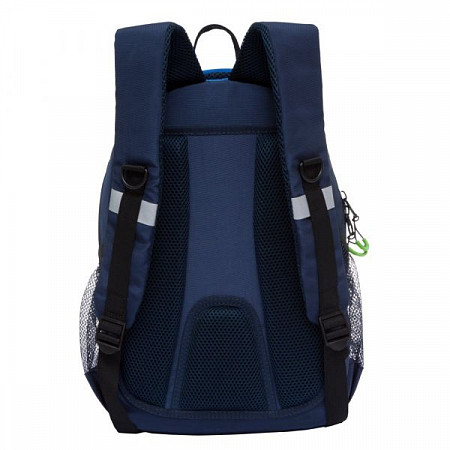 Школьный рюкзак GRIZZLY RB-963-1 blue/dark blue