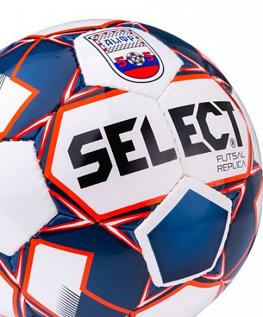 Мяч футзальный Select Replica АМФ №4 White/Blue/Red