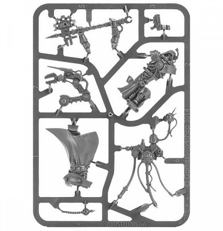 На картинке изображен Фигурка Games Workshop Warhammer: Astra Militarum Tech-Priest Enginseer 47-27 Фигурка Games Workshop Warhammer: Astra Militarum Tech-Priest Enginseer 47-27