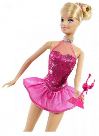 Кукла Barbie Кем быть Фигуристка BFP99 BDT26