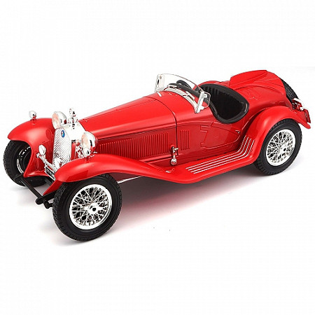 Коллекционная машина Bburago Alfa Romeo 8C 2300 Spyder Touring (18-12063) red