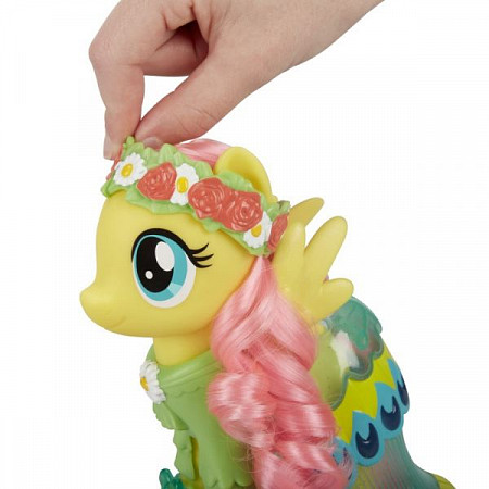 Игрушка My Little Pony Флаттершай Сияние - пони-модницы (C0721)