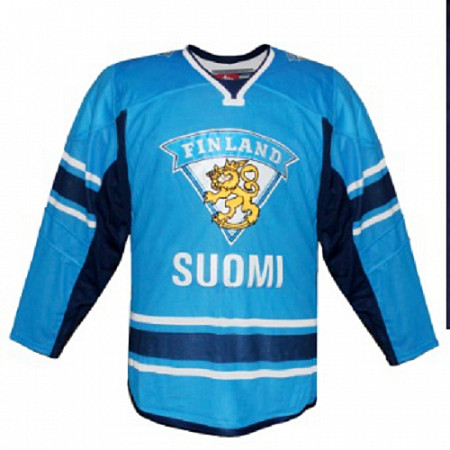 Майка Луч Национальная сборная Финляндии blue