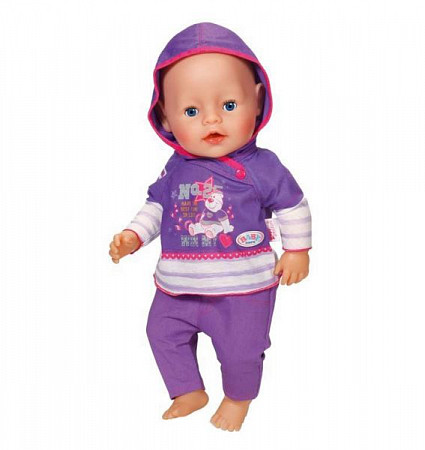 На картинке изображен Игрушка Zapf Creation Костюмчик для куклы 43 см (в асс) 822166 Игрушка Zapf Creation Костюмчик для куклы 43 см (в асс) 822166