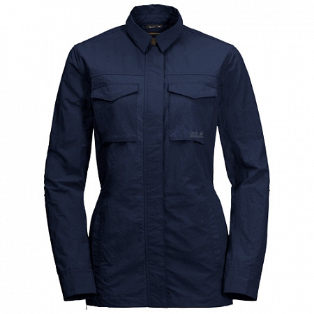 Куртка летняя женская Jack Wolfskin Lakeside Fieldjacket W midnight blue