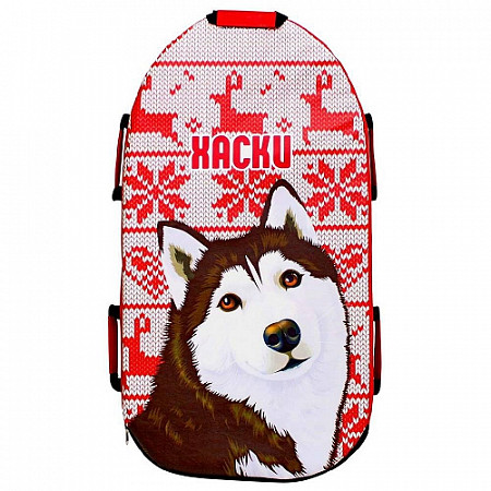 Санка-Ледянки Барс Snowkid Хаски 80 см red