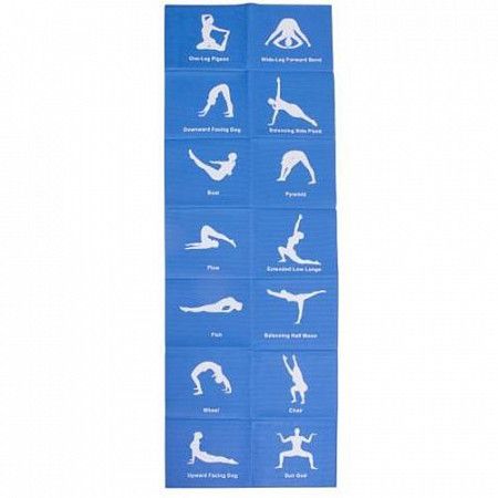 Коврик гимнастический BF-YM06 173*61*0,4 см blue