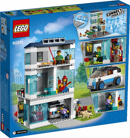 Конструктор LEGO Современный дом для семьи 60291