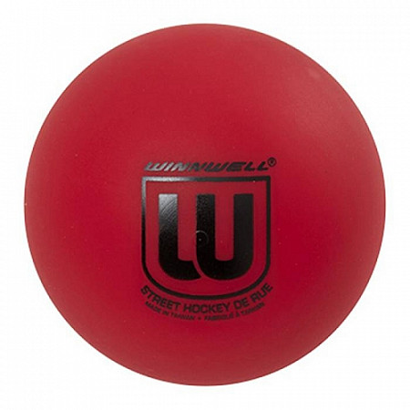 Мяч для стрит-хоккея Winnwell Hard Red