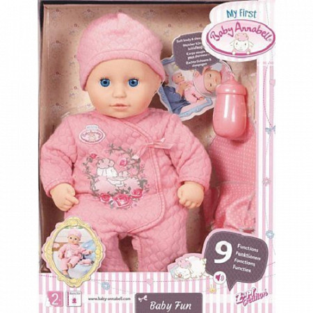 Кукла Zapf Creation Baby Annabell Веселый малыш 700594