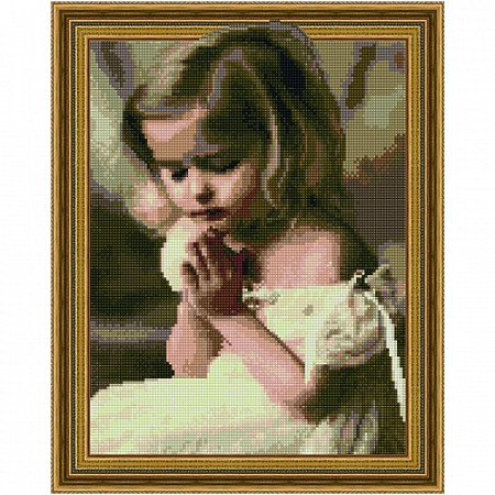 Алмазная живопись 5D Picasso Молитва 5PD4050019