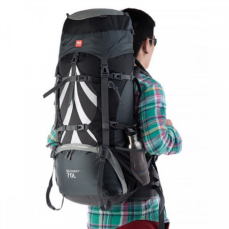 Туристический рюкзак Naturehike Trekking 70 л Black