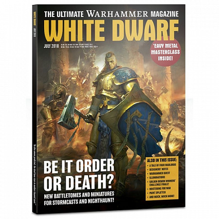 Журнал Games Workshop Warhammer White Dwarf July 2018 ENG WD07-60