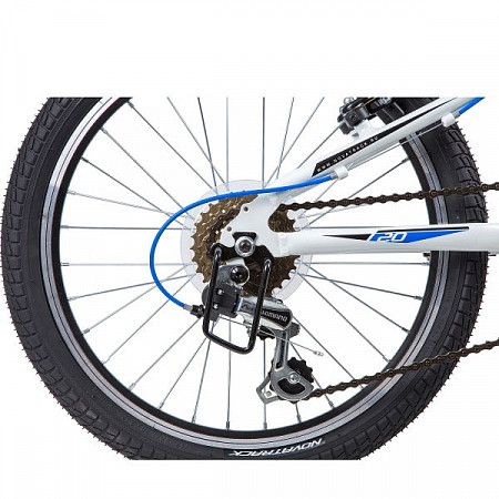 На картинке изображен Велосипед Novatrack Lumen 20" (2019) White 20AH6V.LUMEN.WT9 Велосипед Novatrack Lumen 20" (2019) White 20AH6V.LUMEN.WT9