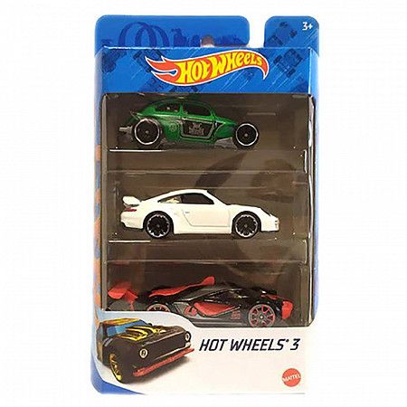 Набор машинок Hot Wheels 3 шт. (K5904) №19