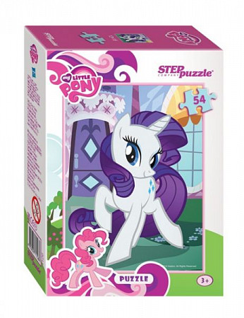 На картинке изображен Мозаика Step Puzzle My Little Pony 54 в ассортименте 71126 Мозаика Step Puzzle My Little Pony 54 в ассортименте 71126