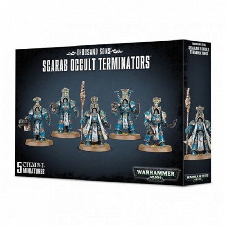 Фигурки Games Workshop Warhammer: Thousand Sons Scarab Occult Terminators 43-36