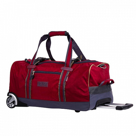 Дорожная сумка на колесах Griffon 25" Г304.1 burgundy
