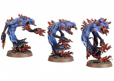 На картинке изображен Фигурки Games Workshop Warhammer: Daemons of Tzeentch Flamers of Tzeentch 97-13 Фигурки Games Workshop Warhammer: Daemons of Tzeentch Flamers of Tzeentch 97-13