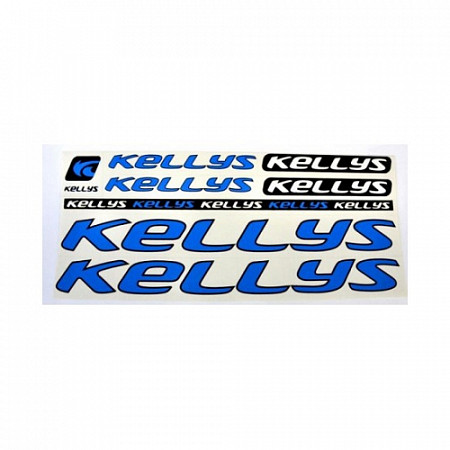 Комплект наклеек Kellys blue