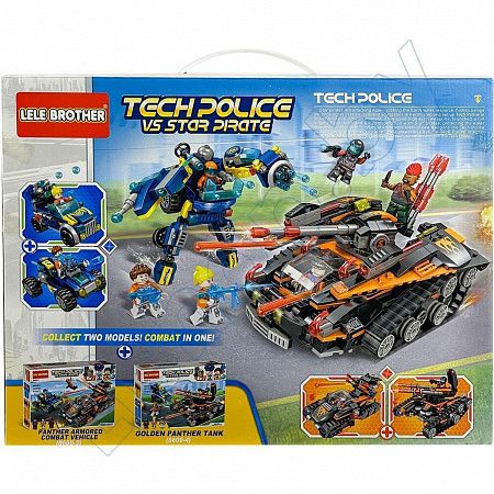 Конструктор UniToys Tech Police vs Star Pirate (8600-3)