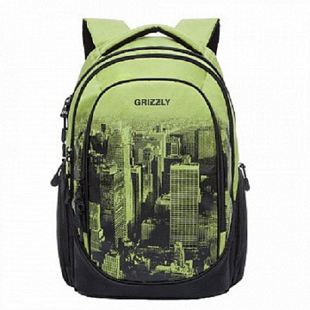 Городской рюкзак GRIZZLY RU-037-4 /1 light green