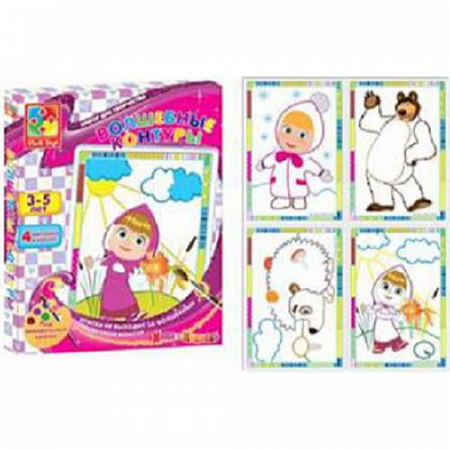 Набор для творчества Волшебные контуры VT2601-02