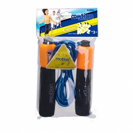 На картинке изображен Скакалка со счетчиком Motion Partner blue MP172 Скакалка со счетчиком Motion Partner blue MP172