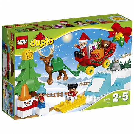 На картинке изображен Конструктор LEGO Новый год 10837 Конструктор LEGO Новый год 10837