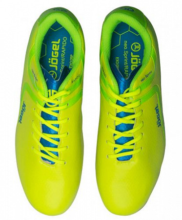 Бутсы многошиповые Jogel Rapido JSH3001 lime