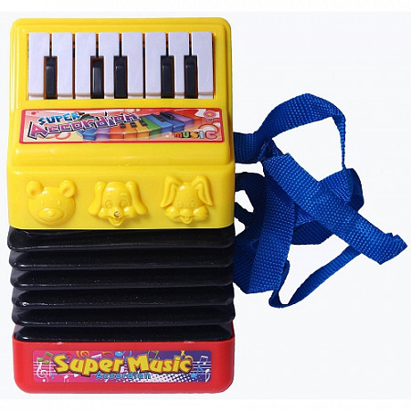 На картинке изображен Аккордеон детский Play Smart WX2112 Аккордеон детский Play Smart WX2112