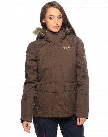 Куртка женская Jack Wolfskin Nova Scotia Jacket Women brown