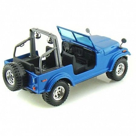 Машинка Bburago 1:24 Jeep Wrangler (18-22033) blue