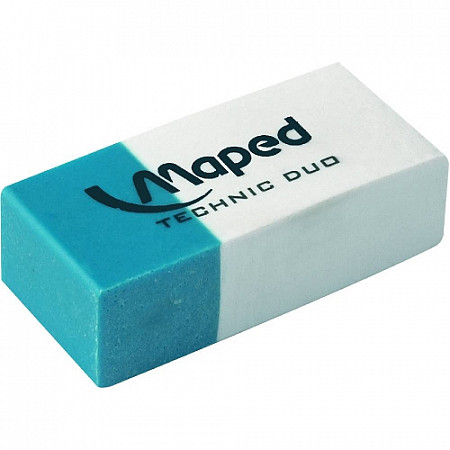Ластик треугольный Maped Technic Duo 2 в 1 511710