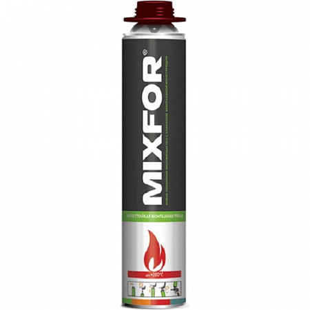 Пена монтажная профессиональная Mixfor Foam Pro Fire Resistant 0,705 л 4743307108616