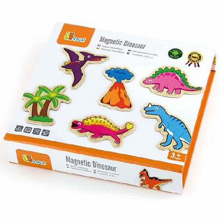 Игровой набор Viga Динозавры на магнитах 50289VG