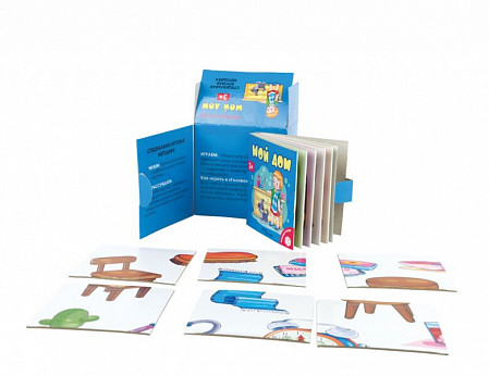 Развивающий комплект Step Puzzle Мой дом Книжка+игра SP-76173