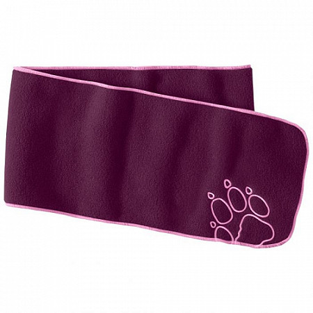 Шарф Jack Wolfskin Baksmalla Fleece Scarf Kids 1907481-2125 dark orchid