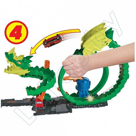 Трек Hot Wheels Атака огненного дракона (HDP03)