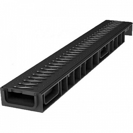 Лоток с решеткой пластиковой Ecoteck 100x15,3x6,9 см ДИ 10805000