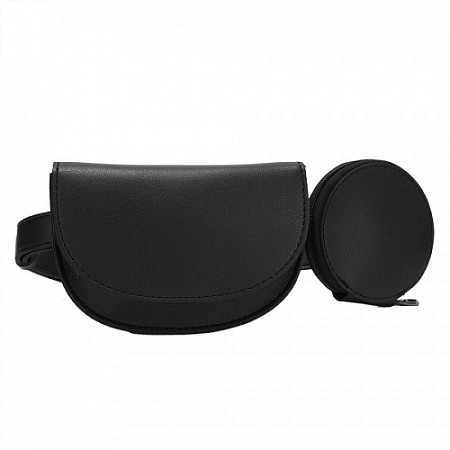 Поясная сумка женская Ors Oro OMS-0155 black
