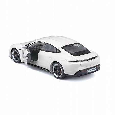 Машинка Bburago 1:24 Porsche Taycan Turbo S (18-21098) white